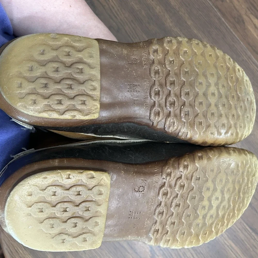 Vintage L.L. Bean Maine Hunting Shoe Duck Boots Made In USA Mens 9 Bean Boot